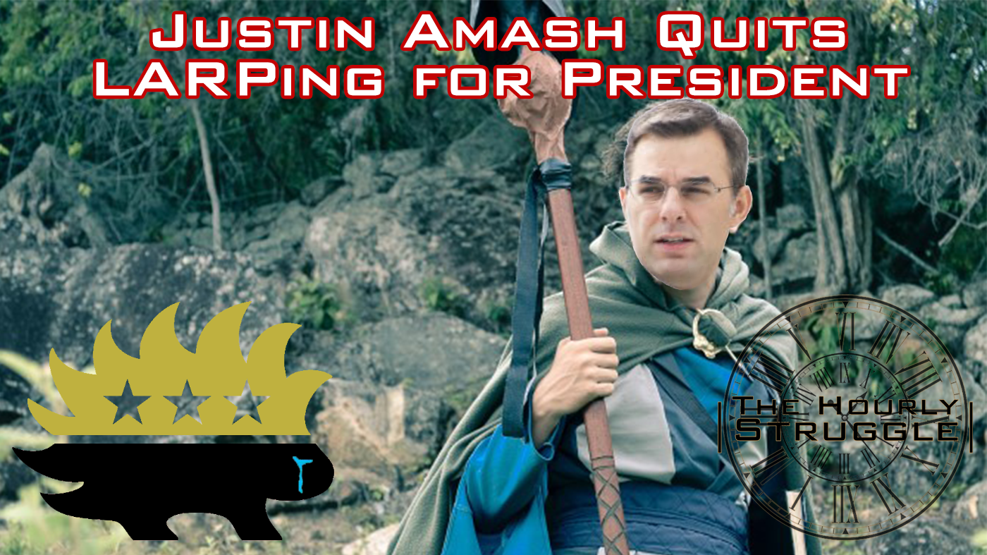 Justin Amash Quits LARPing for President